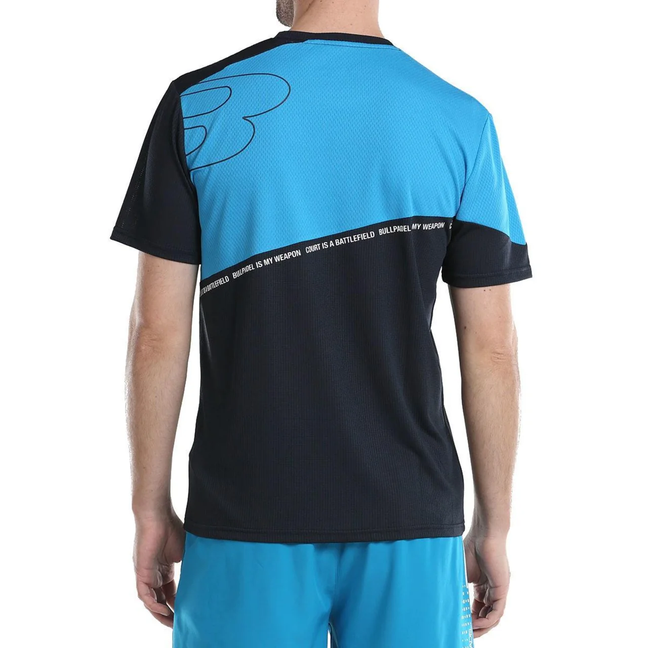 Bullpadel T-shirt Afamo Blue/Black