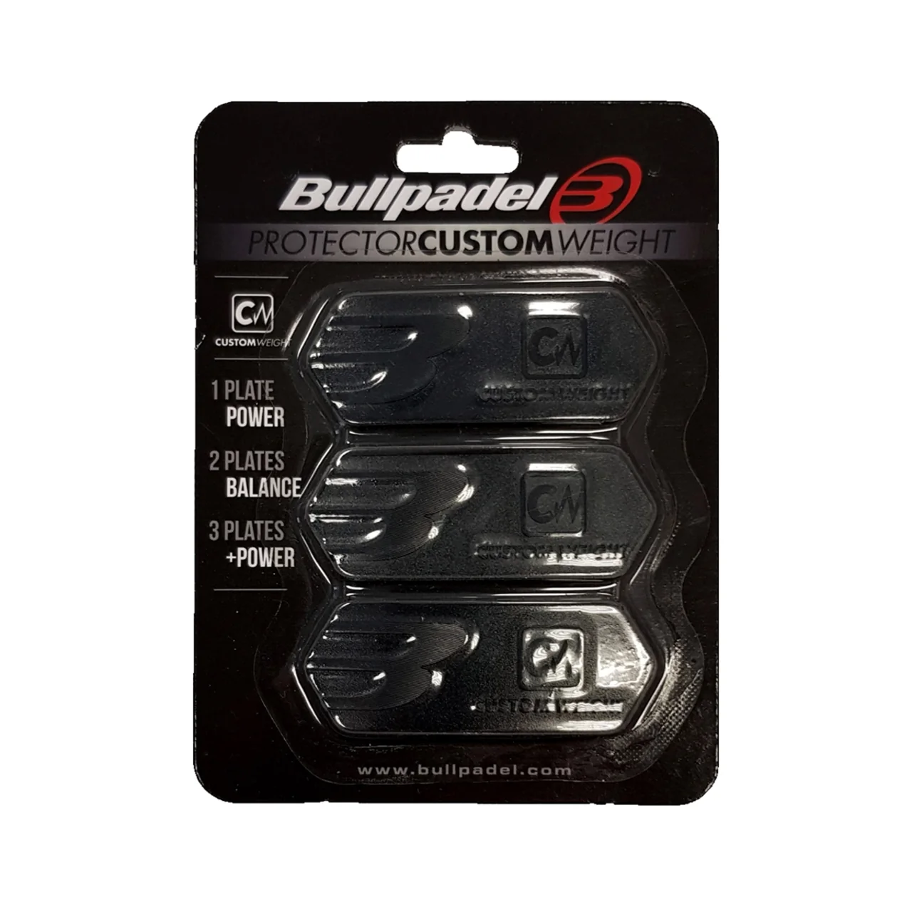 Bullpadel Protector Custom Weight Noir