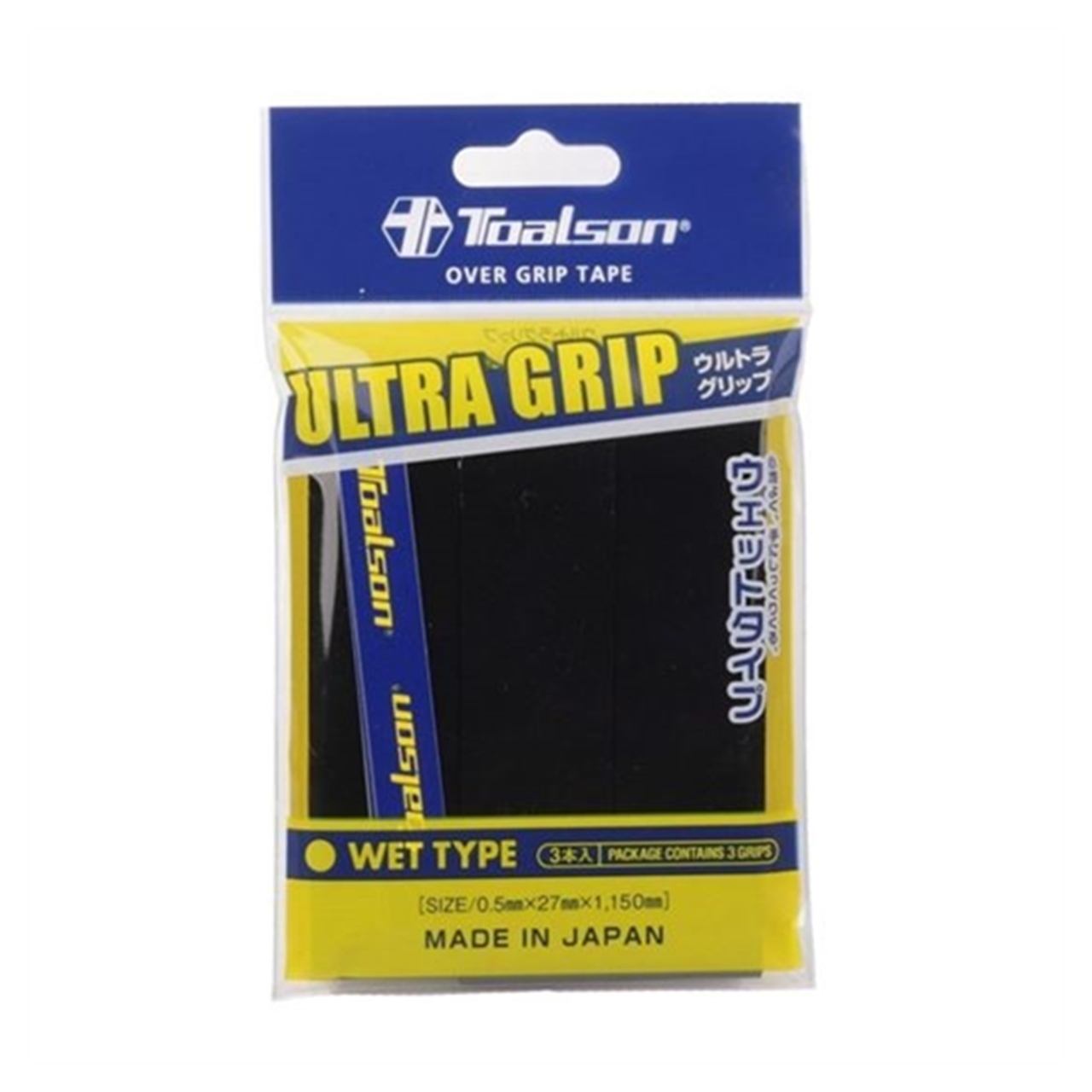 Toalson Ultra Grip 3-pack Noir