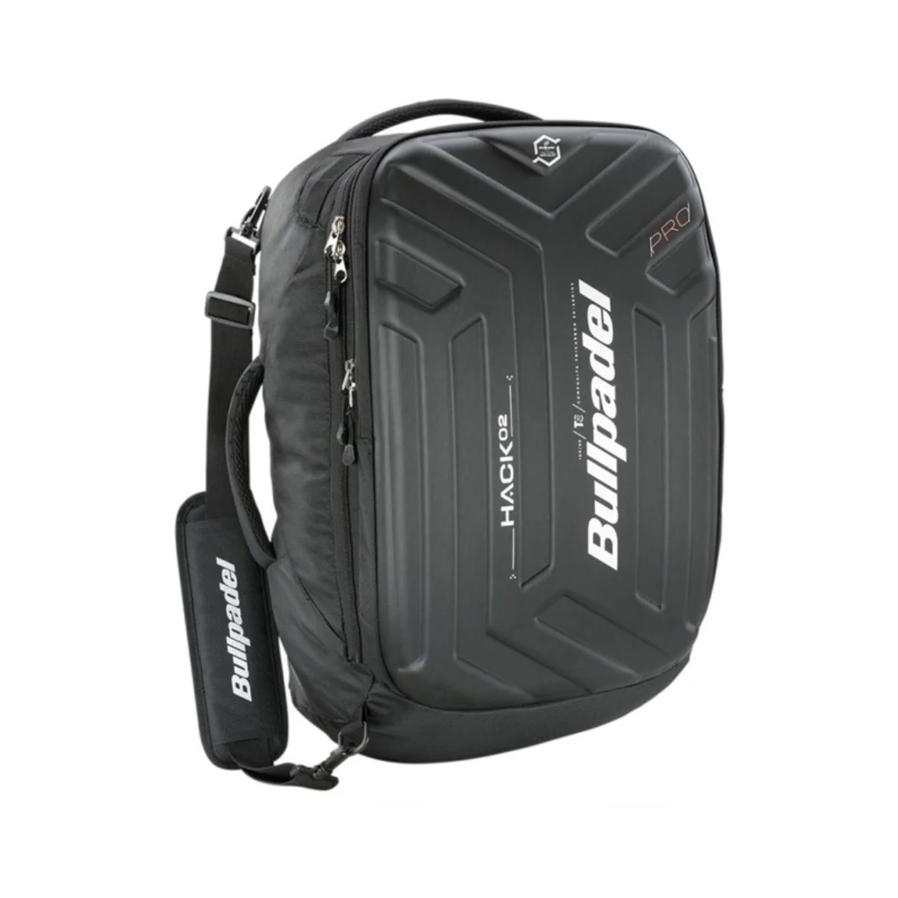Bullpadel Pro Backpack Black Hard