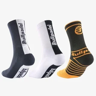 Bullpadel Socks 3-pack Black/White/Orange