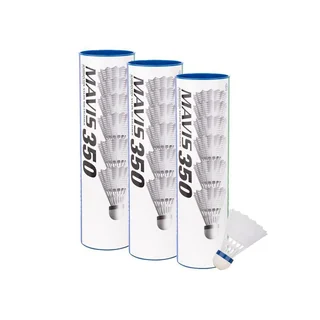 Yonex Mavis 350 Medium White 3 tubes