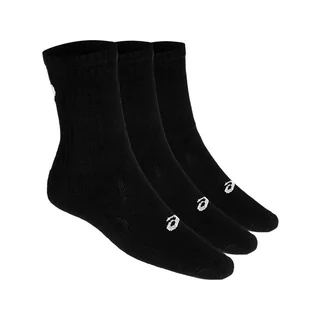 Asics Unisex Crew Socks 3-pack Black